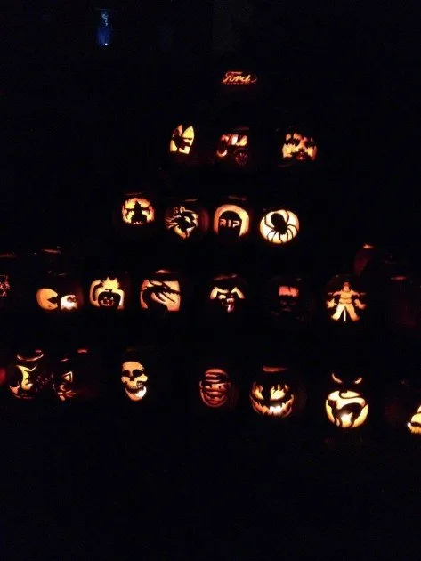 Jack O Lanterns at Hallowe'en at Greenfield Village