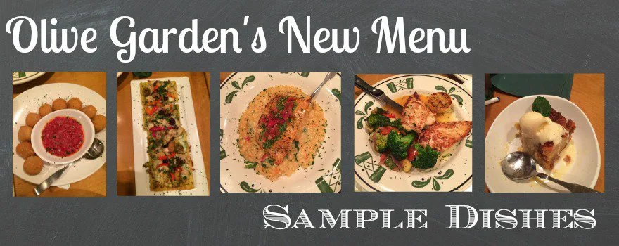 Olive Garden Menu Changes