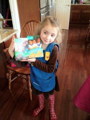 Girl Scout Cookie Delivery