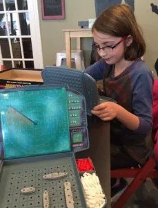Gam3&Up Board Game Lounge Playing Battleship