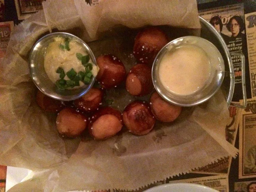 Pretzel Nuggz at HopCat