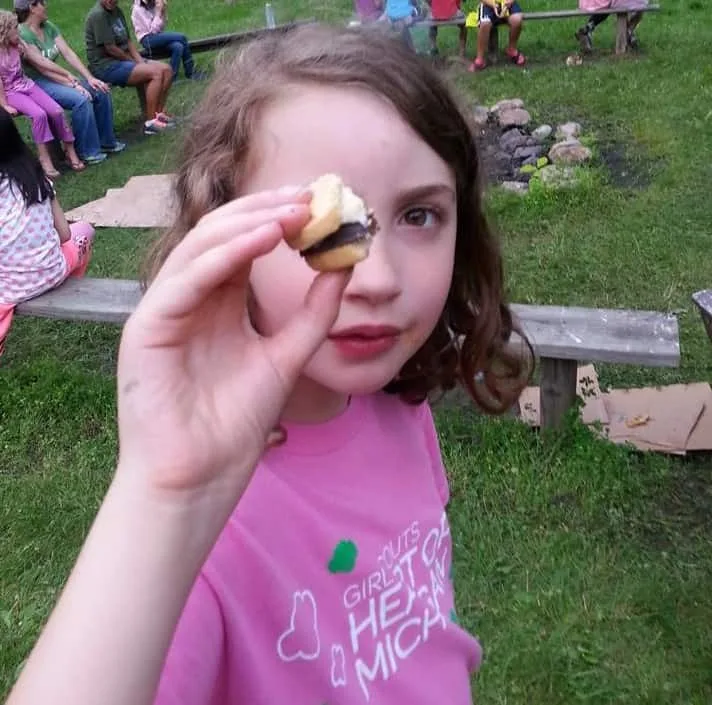 Trefoil Thin Mint S'mores