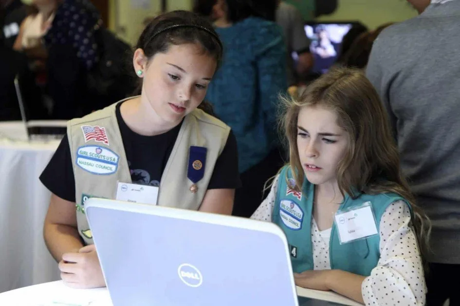 Together Counts Girl Scouts Computer