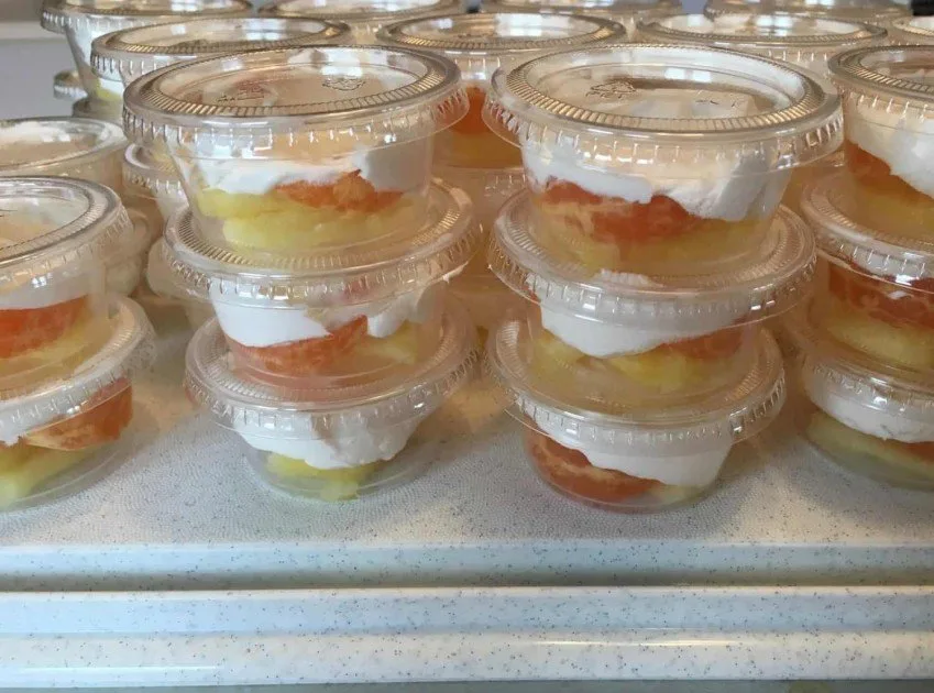 Candy Corn Fruit Ready to Go To School
