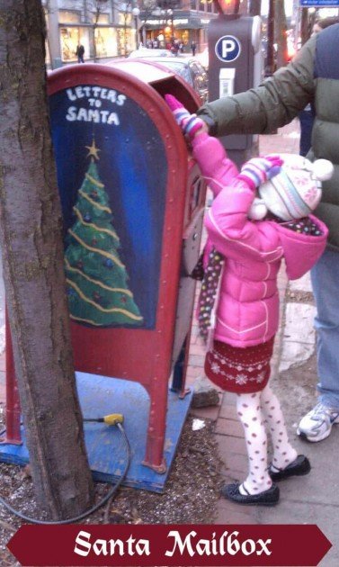 Ann Arbor Santa Mailbox