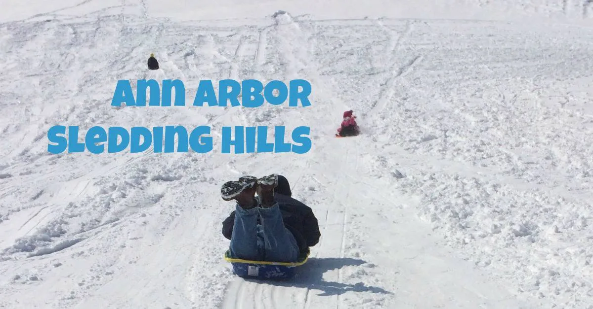 Ann Arbor Sledding Hills