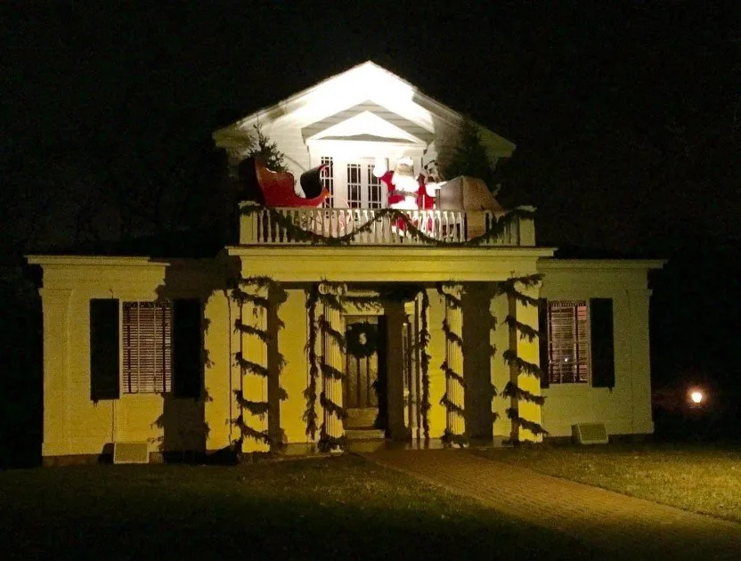 Santa at Greenfield Village's Holiday Nights