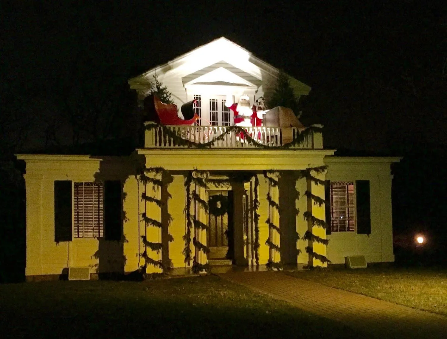 Santa at Greenfield Village's Holiday Nights