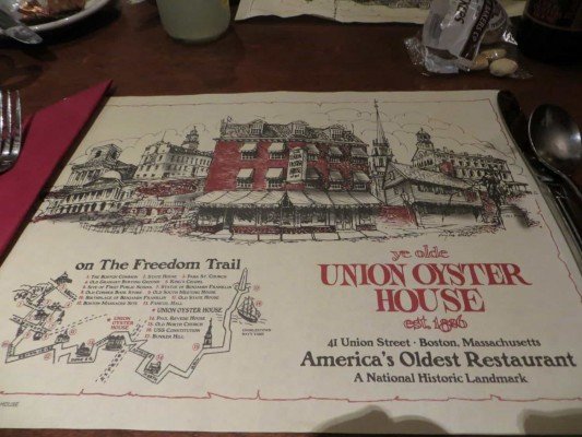 Boston Trip - Union Oyster House