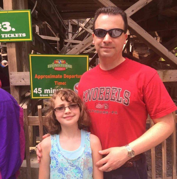 Knoebels - Flying Turns with Dad