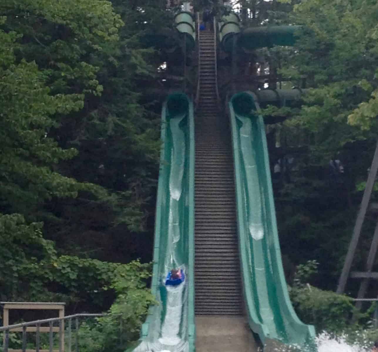 Knoebels - Twister Water Slide