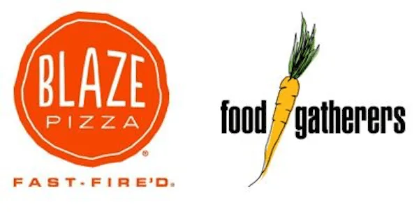 Blaze Pizza & Food Gatherers