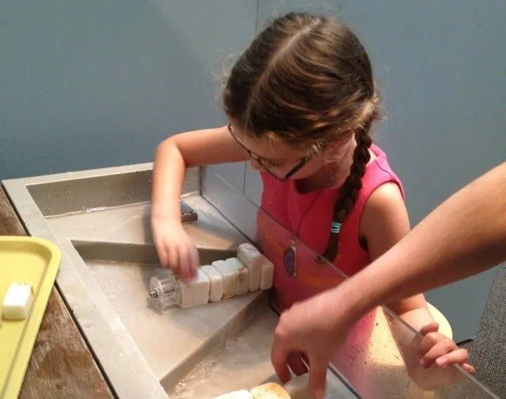 New Mexico Trip - Albuquerque - Explora - Building a Dam