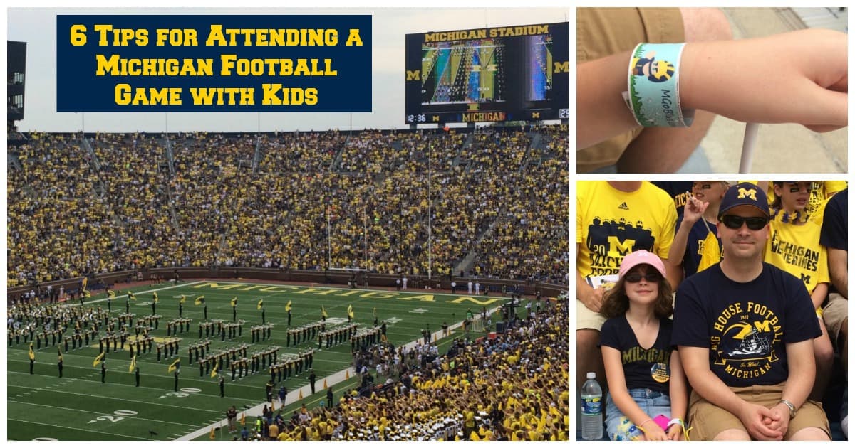 6 Tips for Attending a Michigan Football Game with Kids