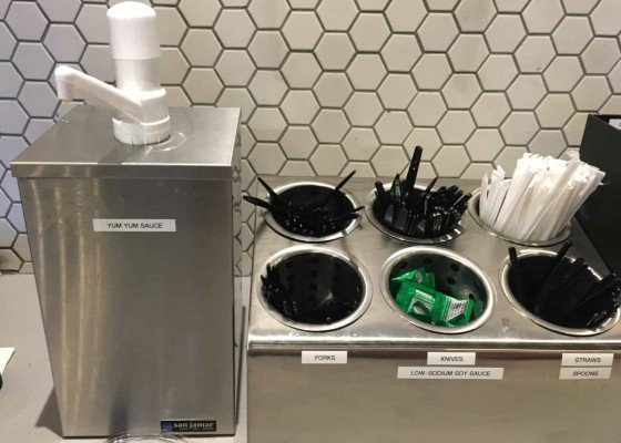 Sozo Gril - Condiments - Yes, there is Yum Yum Sauce