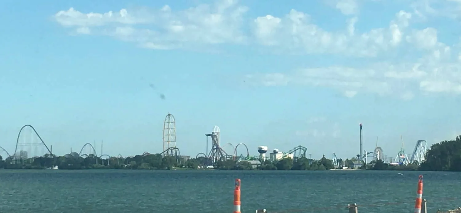 Cedar Point - Wednesday Activity Review - Causeway View