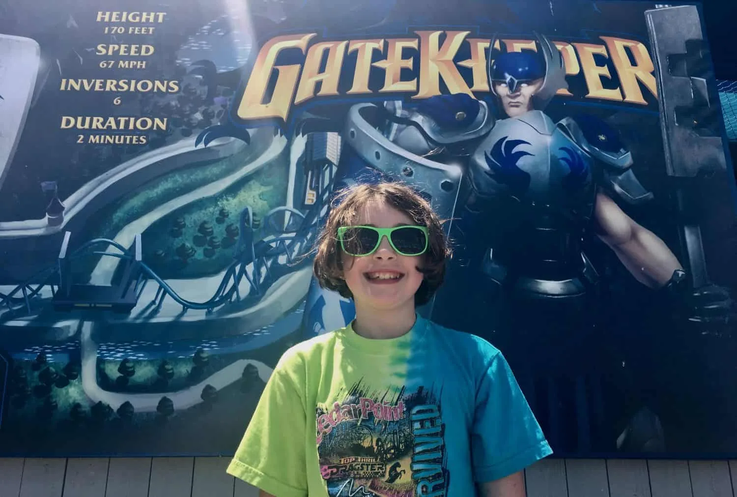 Cedar Point - Wednesday Activity Review - GateKeeper Line