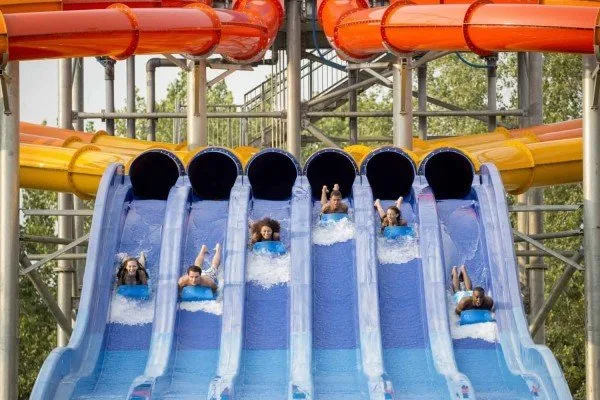 Cedar Point - Wednesday Activity Review - Cedar Point Shores - Racing Slides