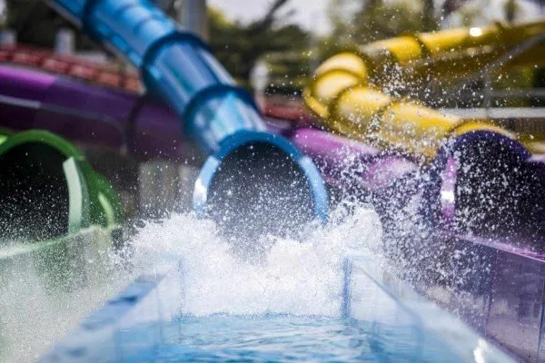 Cedar Point - Wednesday Activity Review - Cedar Point Shores -Slides