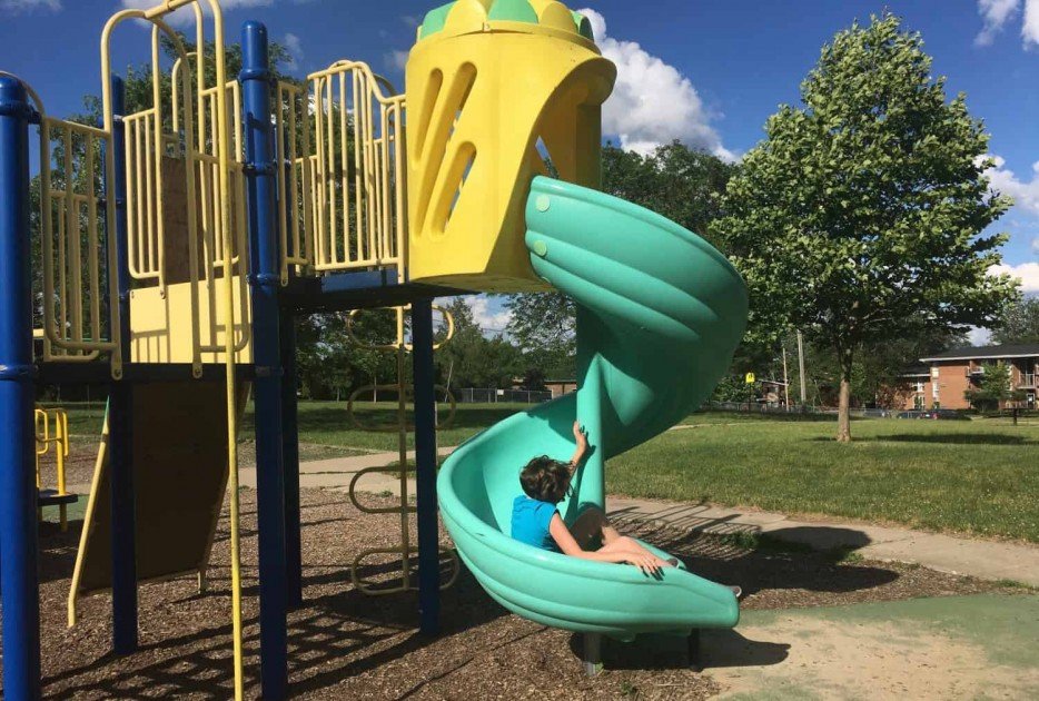 Winchell Park - Twisty Slide