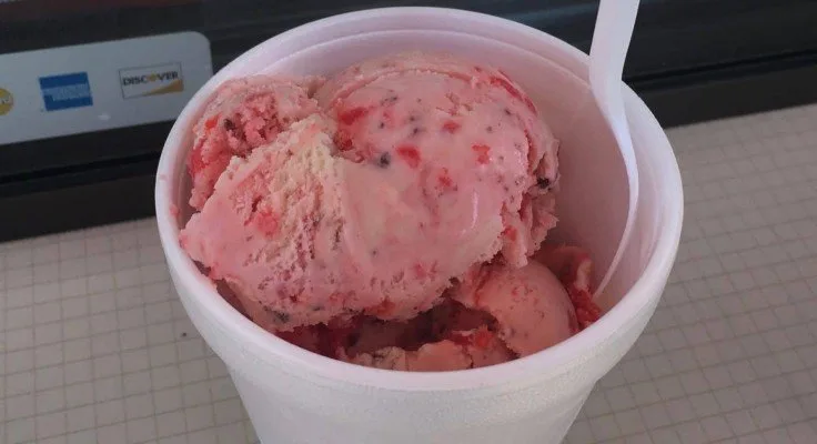 Ann Arbor Ice Cream - Mickey's Dairy Twist - Cherry Amaretto