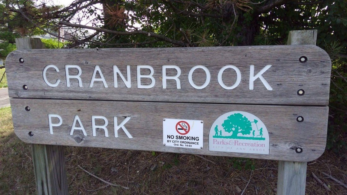 Cranbrook Playground - Sign
