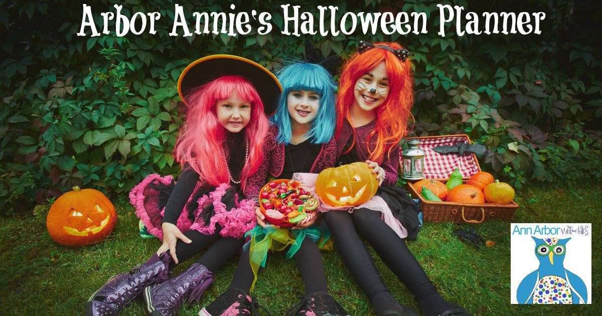 Arbor Annie's Halloween Planner Ann Arbor with Kids