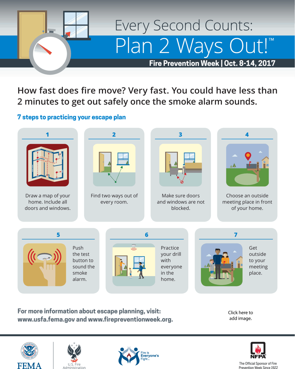 Fire Prevention Week Infographic