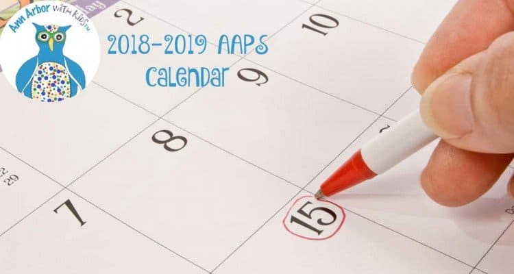 2018=2019 AAPS School Calendar