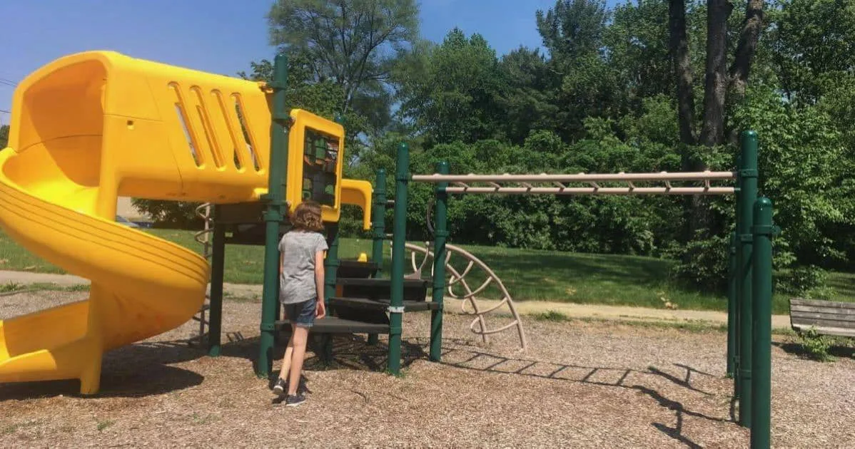 Ann Arbor Longshore Park Playground Review - Structure