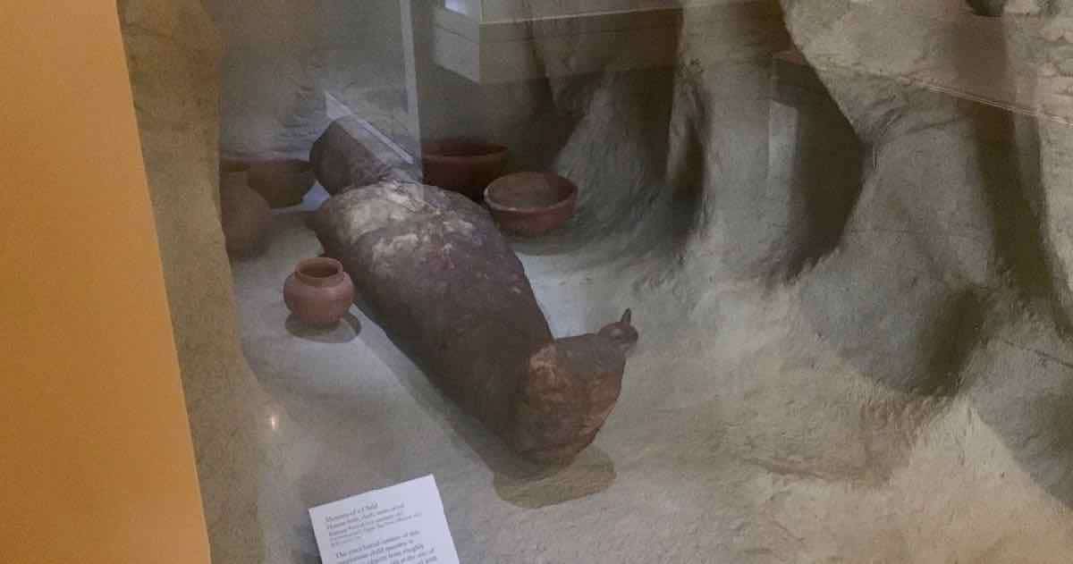 Ann Arbor Kelsey Museum - Child Mummy