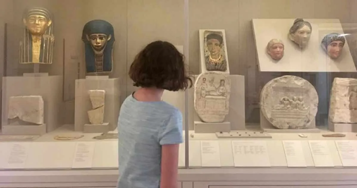 Ann Arbor Kelsey Museum of Archaeology - Looking at Masks