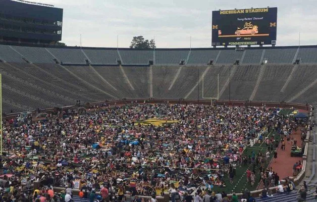 Michigan Stadium Movie Night - Field Seating