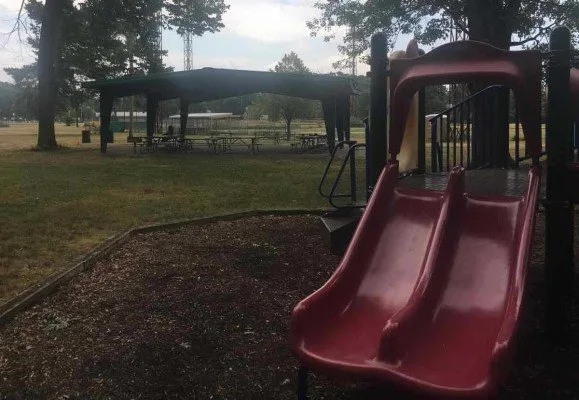 Ypsilanti's Recreation Park - Double Slide