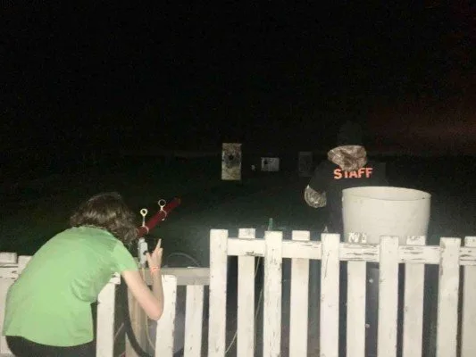 Blast Corn Maze - Corn Cannon