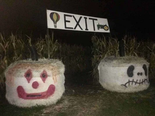 Blast Corn Maze - Exit