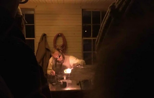 Greenfield Village Holiday Nights - Menlo Park Glass Works