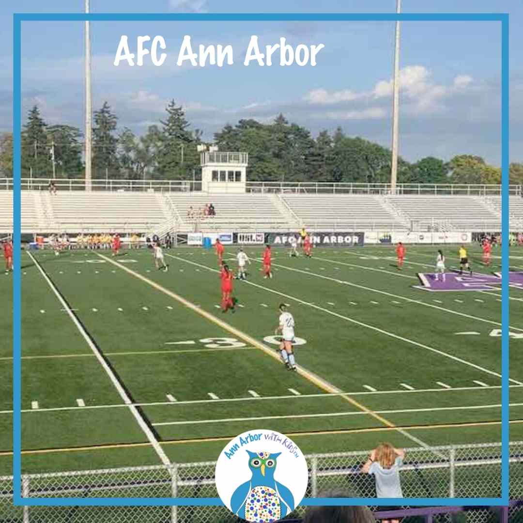AFC Ann Arbor - photo from a 2024 AFC Ann Arbor Women's Match at Pioneer High School