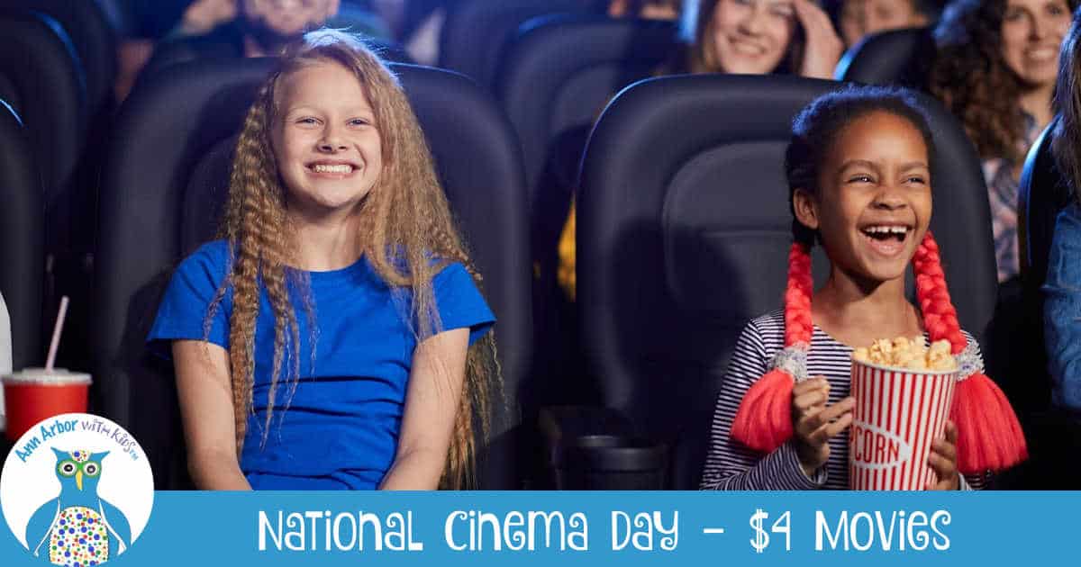 Get $4 Movies in Ann Arbor with National Cinema Day
