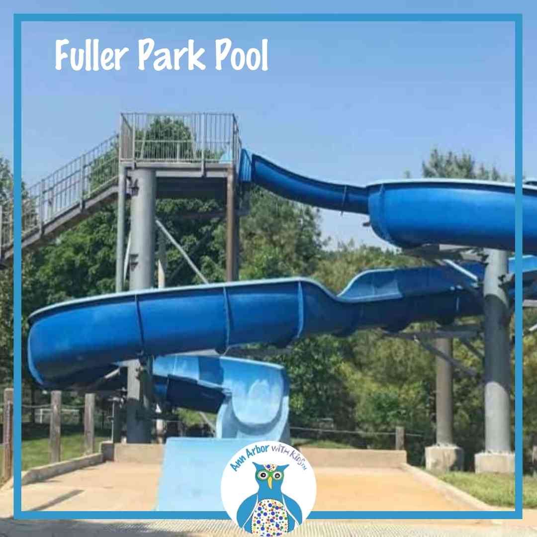 Ann Arbor Fuller Park Pool - Slide