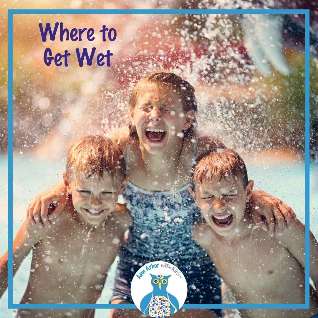 Where to Get Wet - Three siblings laugh as they get soaked